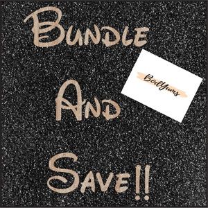 Bundle and Save 🖤